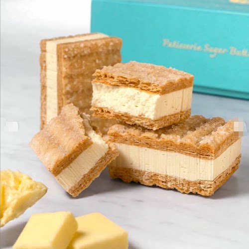 【人气推荐】日本sugar butter tree冰淇淋奶油夹心三明治饼干