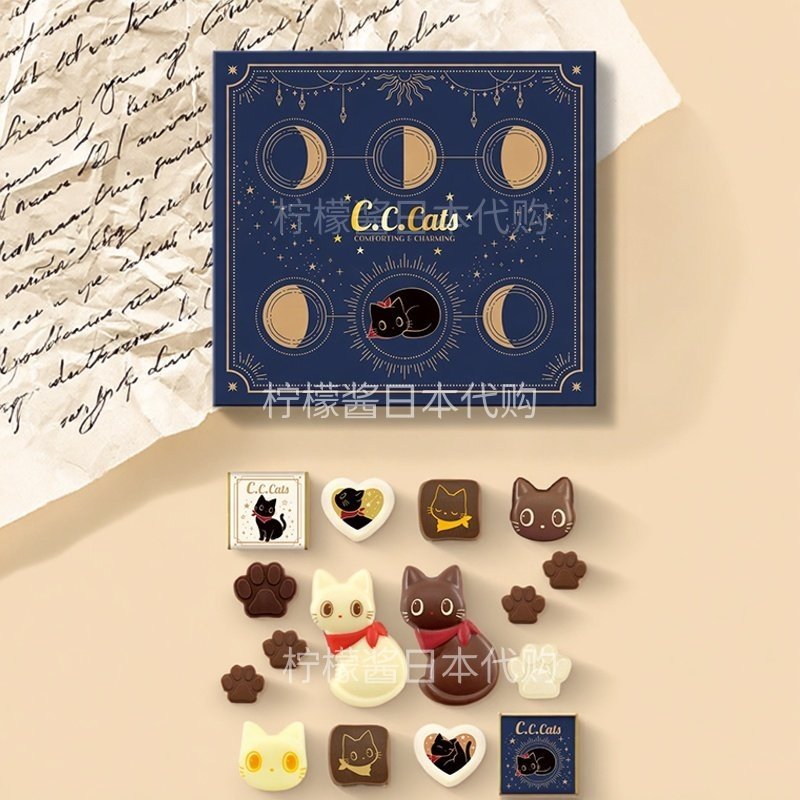 现货速发【情人节】日本CC CATS猫咪巧克力礼物送女朋友礼盒