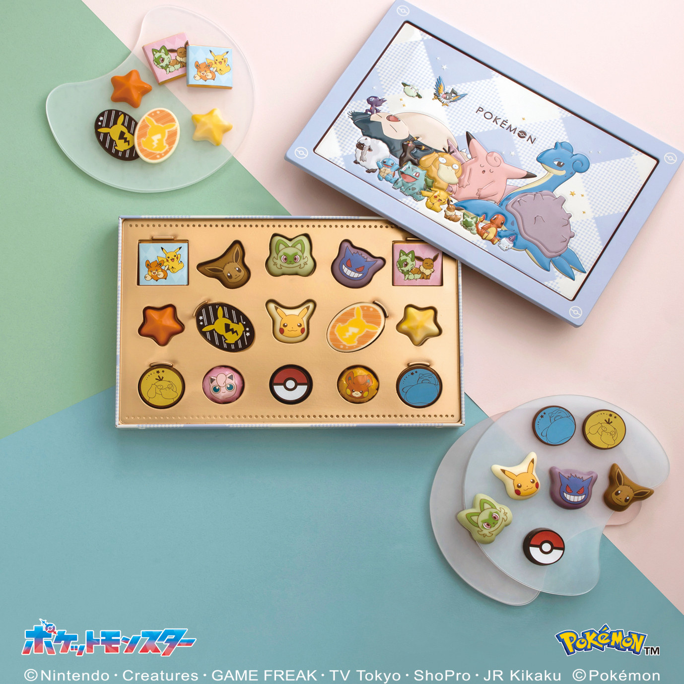 人气日本代购Pokemon宝可梦皮卡丘情人节巧克力