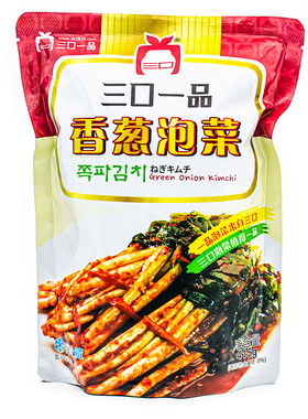 韩式泡菜 三口一品 餐桌常备小菜 香葱泡菜 415g