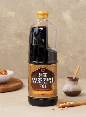 韩国进口膳府酿造701酱油腌制虾蟹烧菜佐餐韩式生抽1.7L/860ml