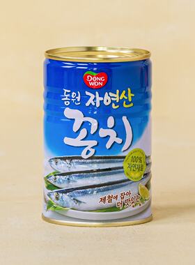 韩国东远即食炖汤用秋刀鱼罐头