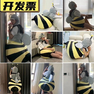 正版鲨bee人偶服角恐龙成人儿童