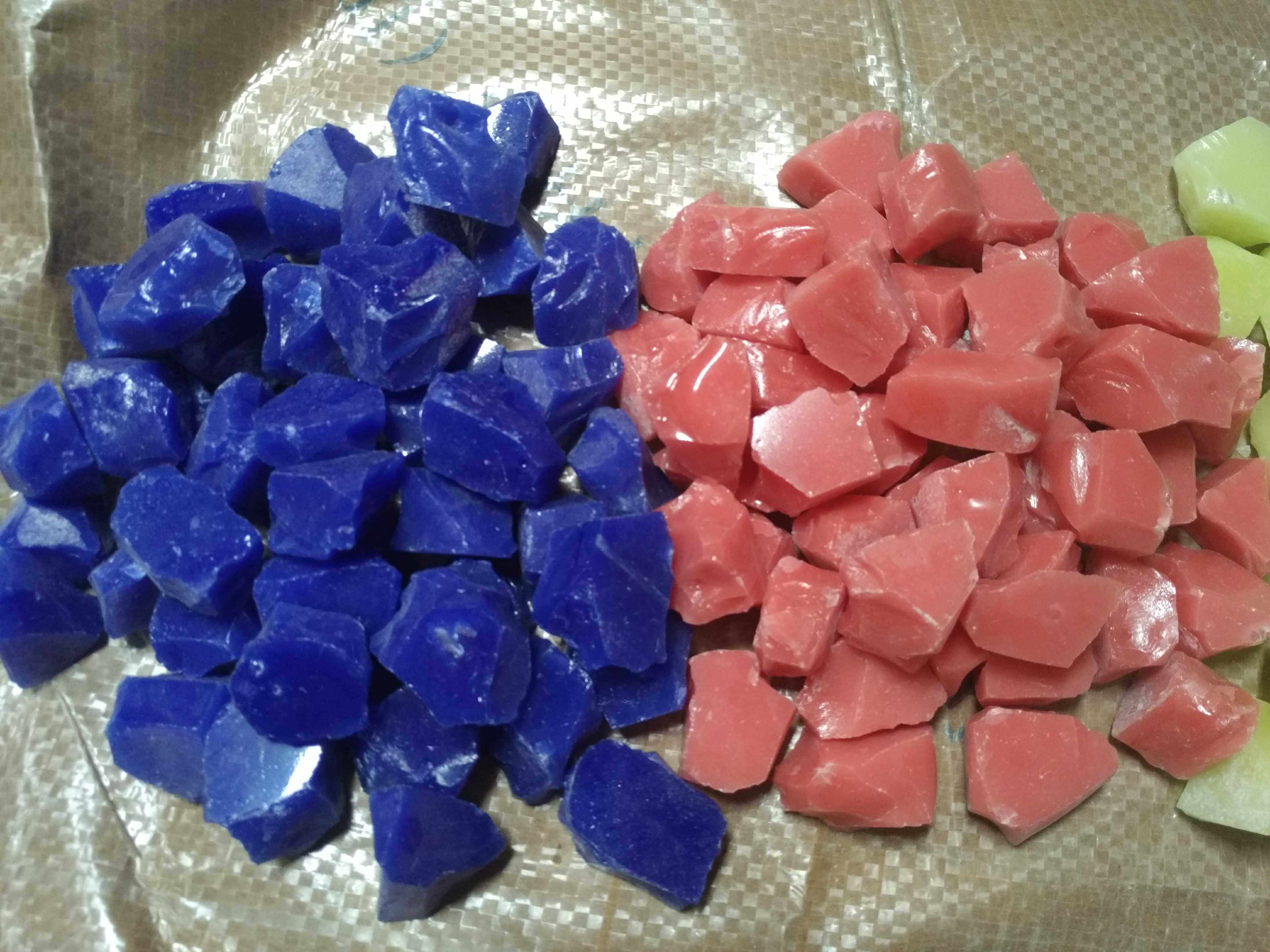 新款10斤水磨石用彩色石子玻璃石彩石非夜萤光石地面装饰造景石头
