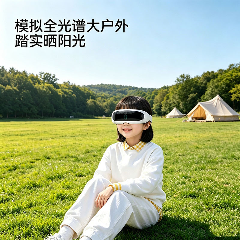儿童护眼仪便携式氧光仪缓解疲劳眼部按摩器/润眼仪