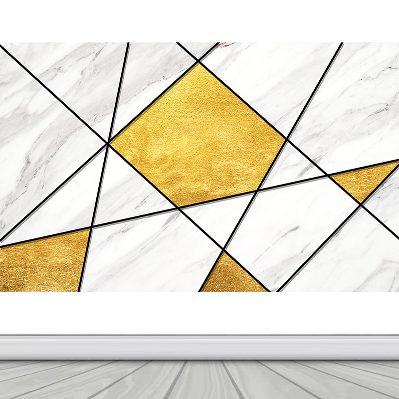 现代简约麋鹿卧室床头客厅装饰贴画自粘油画布房间沙发背景墙壁画图片