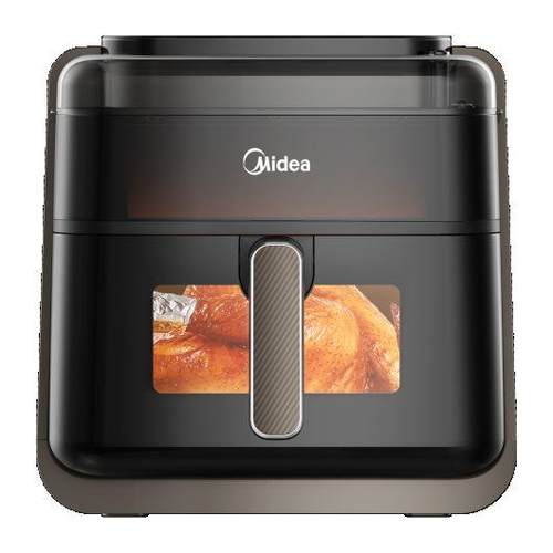 Mi.dea/美.的空气炸锅6.5升蒸汽炎烤双热源免翻面MF-KZC6501