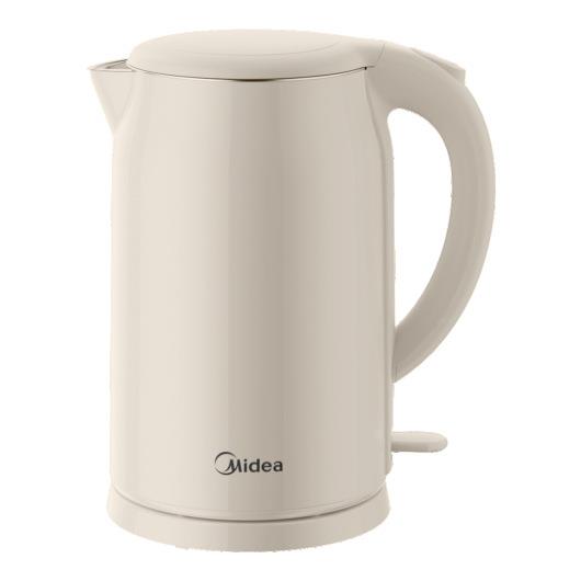 Mi.dea/美.的电热水壶2L升大容量家用1800W双层防烫烧水壶SH20M32