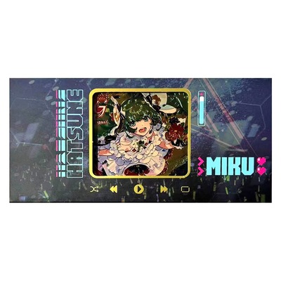 初音未来NFC折光纪念卡镭射光栅