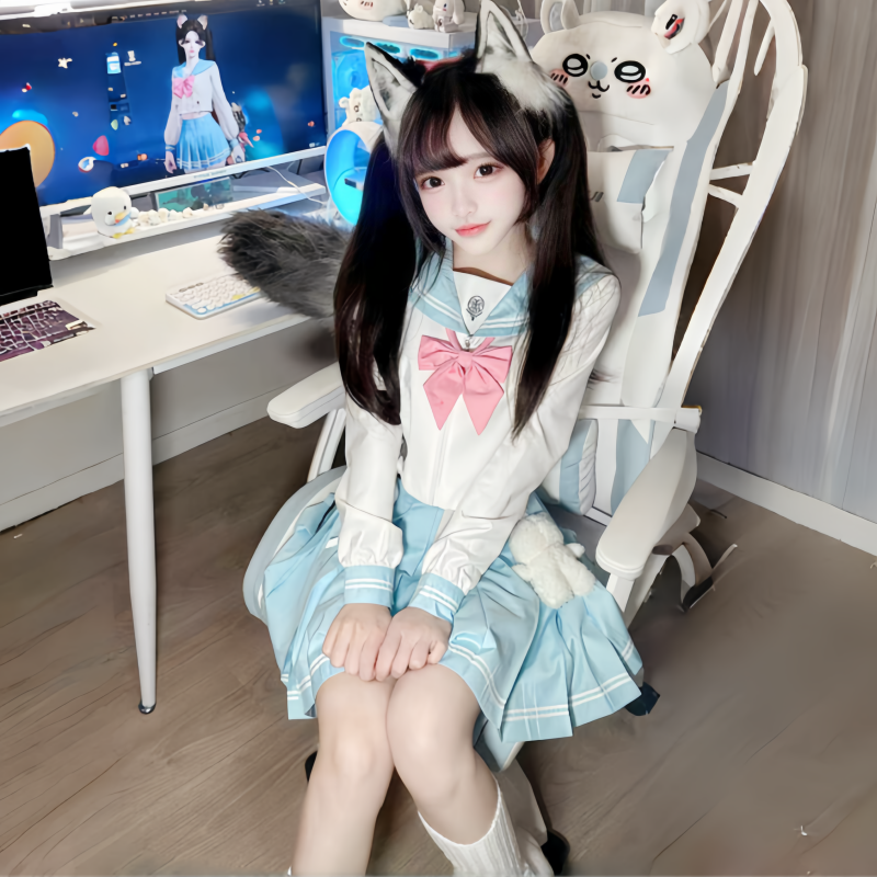 [正版]永劫无间胡桃cos水手服jk