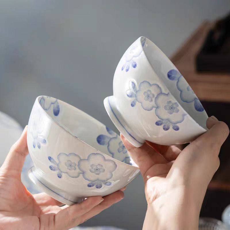 日式陶瓷碗家用2025新款高颜值餐具米饭碗面碗汤碗吃饭碗汤面碗,餐饮具,碗,淘宝优惠券,粉丝福利购,淘宝优惠卷