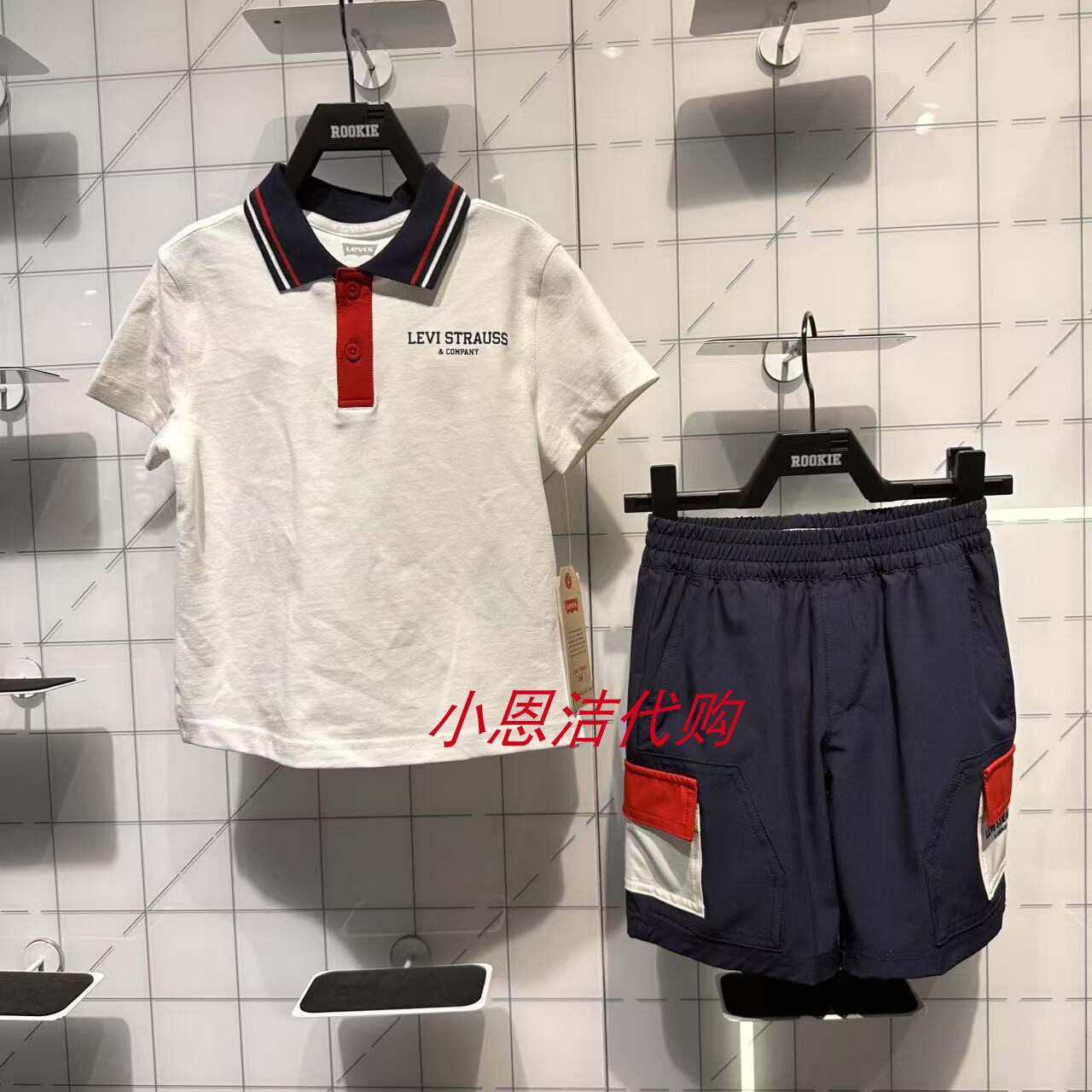 李维斯童装儿童经典百搭短袖PO儿童POLO衫