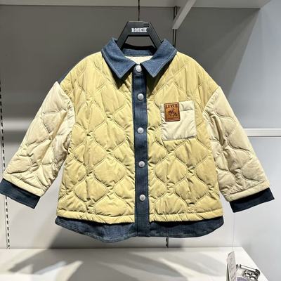 Levi's李维斯童装拼接棉布