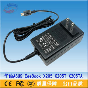 华硕X205ta x205T电源适配器思聪本19V1.75a E202SA上网本充电器