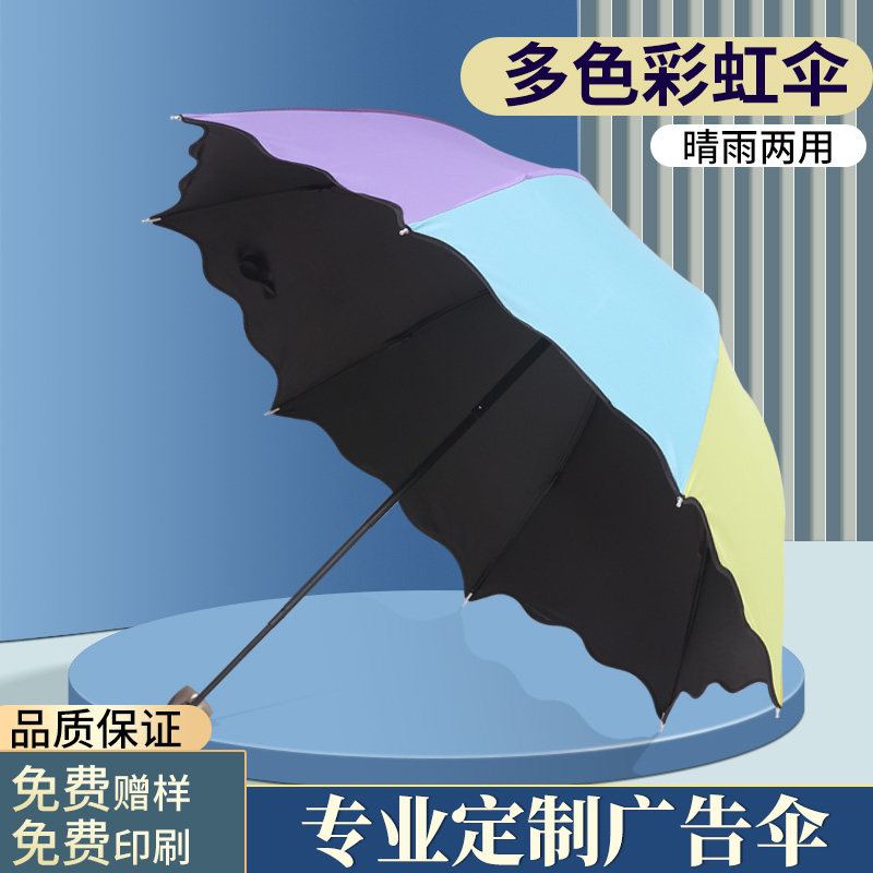 防晒广告伞雨伞定制logo