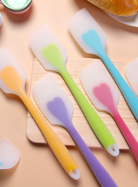 一体式硅胶刮刀食品级耐高温家用烘焙蛋糕抹刀奶油铲子搅拌工具