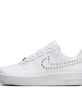 Nike Air Force 1 AF1空军一号 白色 女款低帮休闲板鞋FQ8887-100