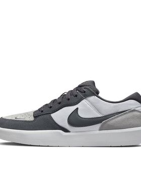 Nike SB Force 58 耐克灰白男款低帮运动休闲板鞋DV5477-001