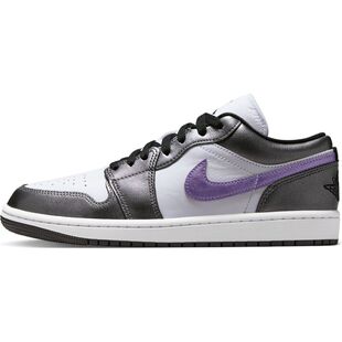 Air Jordan 1 Low AJ1 紫黑 女子 运动休闲舒适篮球鞋 HJ5910-105