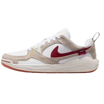 Jordan白红色女款低帮篮球鞋