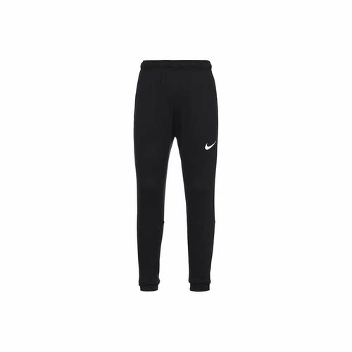 Nike黑色男款LOGO束脚长裤