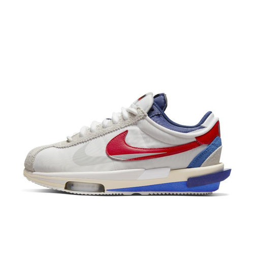 Nike白红蓝复古休闲跑步鞋