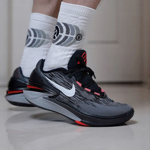 001 Zoom DJ6013 男减震实战篮球鞋 黑红 Cut G.T. Air Nike