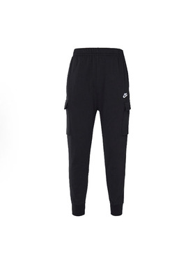 Nike 黑色 男子 运动休闲多口袋工装舒适透气休闲裤CZ9955-010