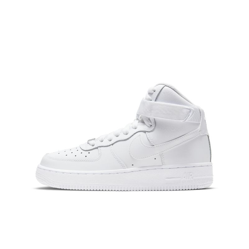 AF1白色GS高帮休闲运动板鞋