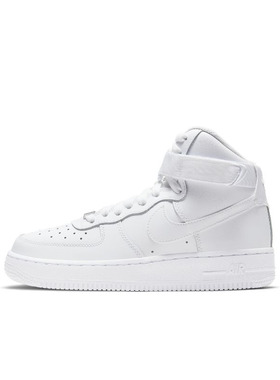 Nike Air Force 1 High LE AF1白色GS高帮休闲运动板鞋DH2943-111