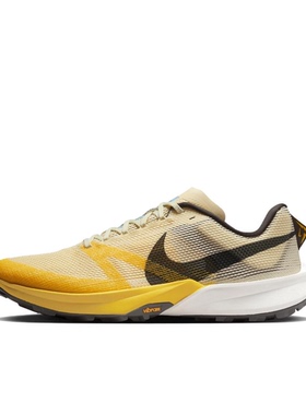 Nike ReactX Terra Kiger 10 黄色 男款低帮休闲跑步鞋FV3929-700