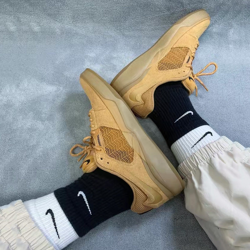 Nike SB Ishod 联名 小麦 小倒钩 男低帮运动休闲板鞋DC7232-200,运动鞋new,板鞋,淘宝优惠券,粉丝福利购,淘宝优惠卷