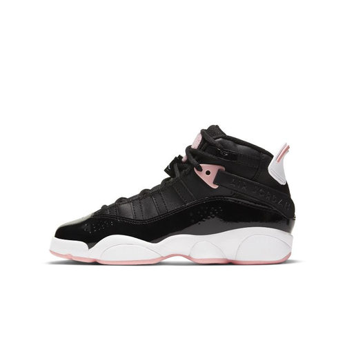 Air Jordan 6 Rings AJ6 黑粉 GS 高帮复古休闲篮球鞋323399-002