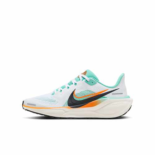 Nike白蓝黑GS低帮跑步鞋
