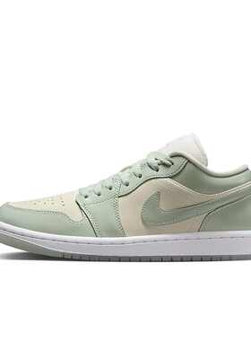 Air Jordan 1 Low AJ1 绿色 女款 低帮 休闲复古篮球鞋HF4078-100