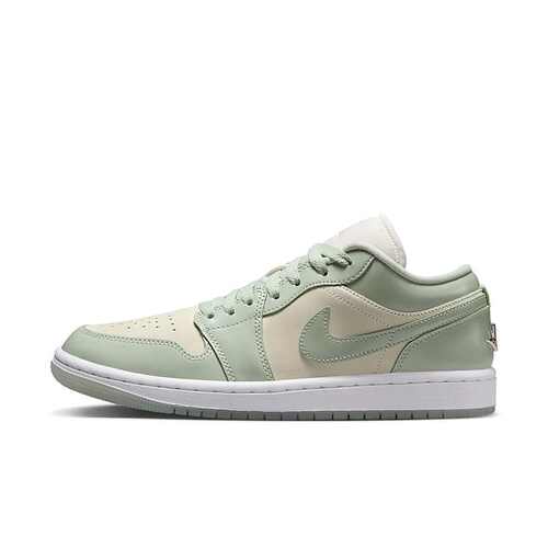 Air Jordan 1 Low AJ1 绿色 女款 低帮 休闲复古篮球鞋HF4078-100