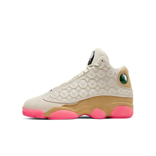 AJ13粉白GS运动休闲篮球鞋