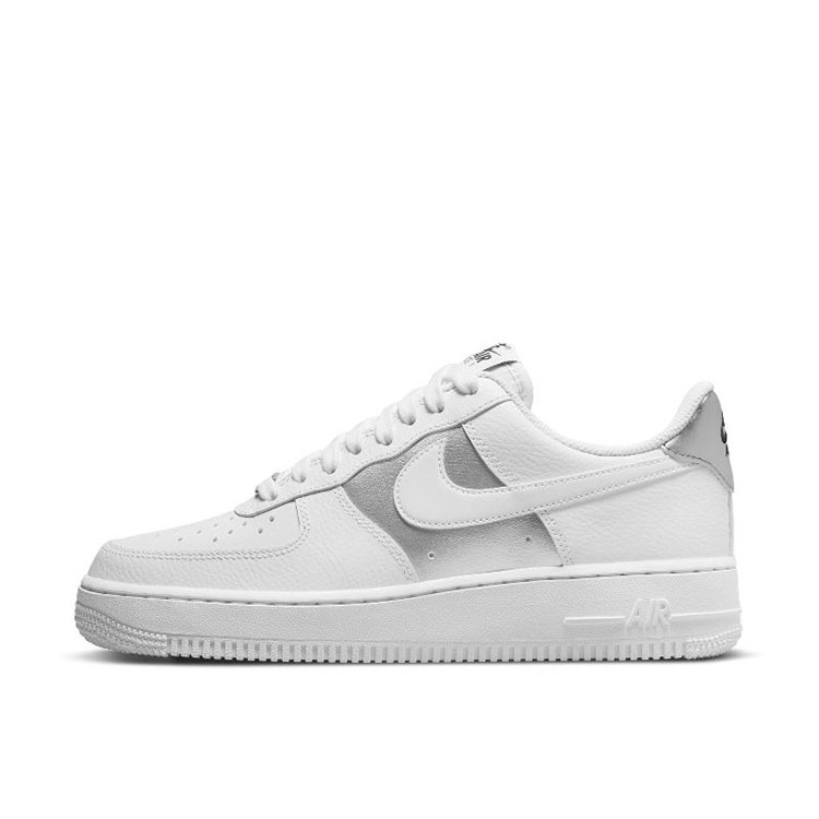Nike Air Force 1 AF1空军一号白银女低帮运动休闲板鞋DD8959-104