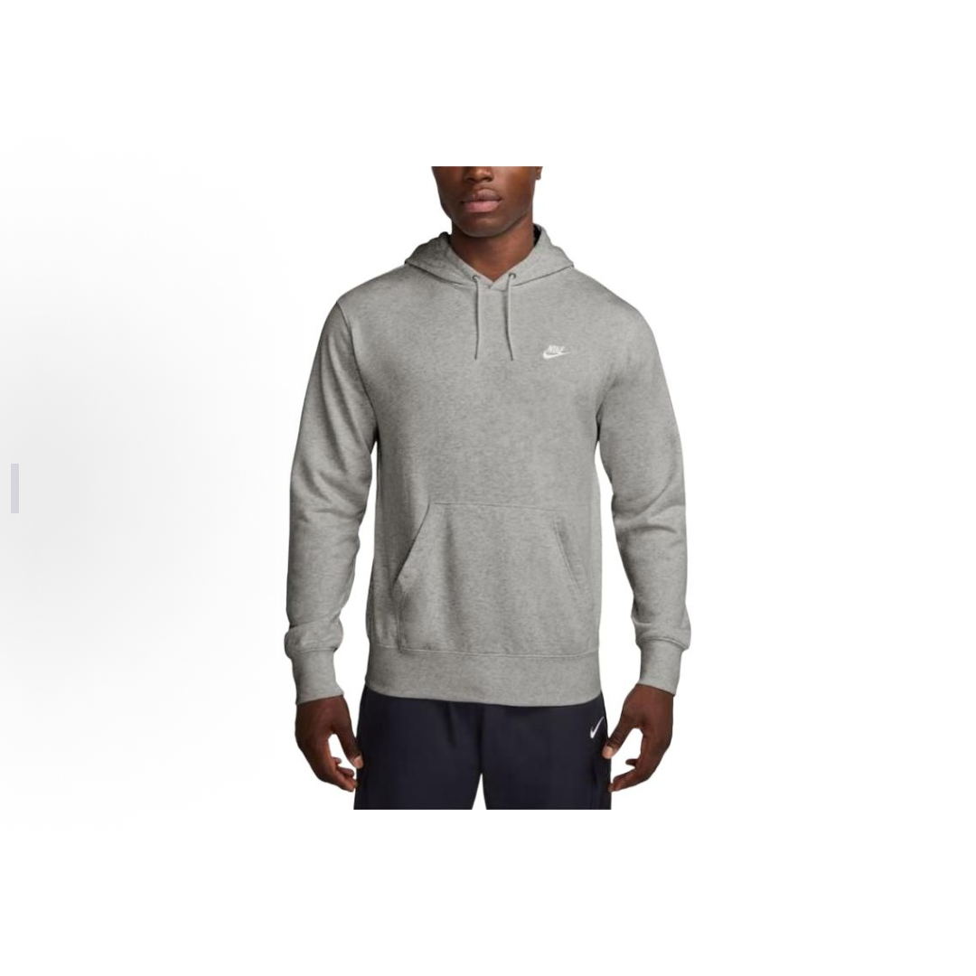 Nike 灰色 男款 纯色运动休闲时尚长袖卫衣FN3867-063