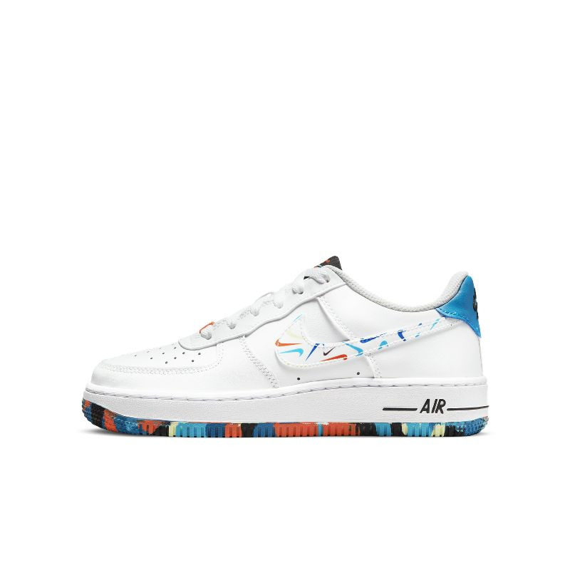 Nike Air Force 1 GS AF1 空军一号迷彩拼接女低帮板鞋DM7597-100,运动鞋new,板鞋,淘宝优惠券,粉丝福利购,淘宝优惠卷