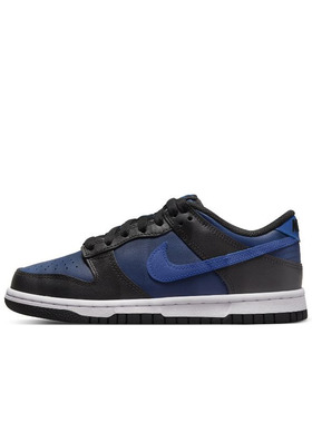 Nike Dunk Low 黑蓝色 GS 时尚潮流运动休闲低帮板鞋 DH9765-402
