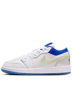 Air Jordan 1 Low AJ1 白色 GS 低帮 休闲运动篮球鞋HJ9955-100
