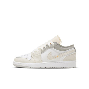 Low Jordan 100 运动休闲篮球鞋 DQ3727 AJ1浅灰粉女子低帮 Air