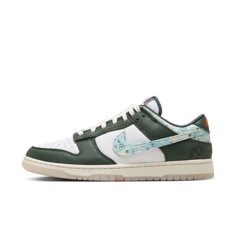 Nike Dunk Low 绿白蓝 男款 低帮 休闲运动潮流板鞋HF5693-141