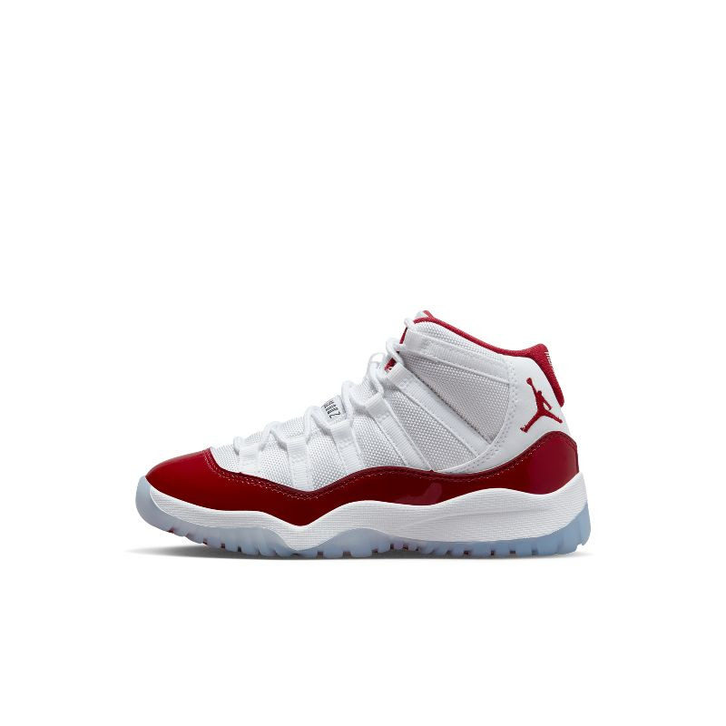 Air Jordan 11 Retro AJ11白红蓝男女童中帮复古篮球鞋378039-116
