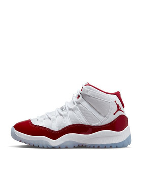 Air Jordan 11 Retro AJ11白红蓝男女童中帮复古篮球鞋378039-116