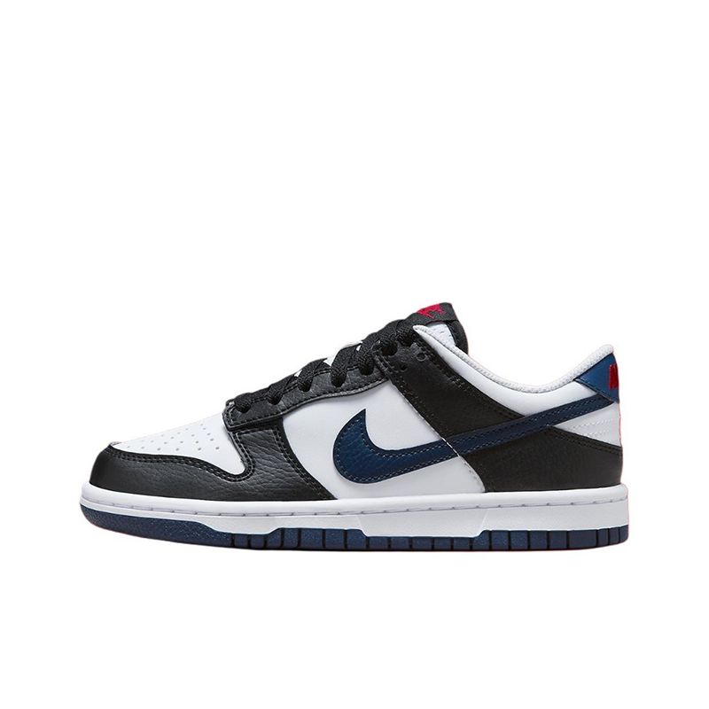 NikeDunk黑白GS大童低帮板鞋