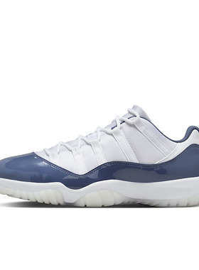 Jordan Air Jordan 11 LowAJ11白蓝运动休闲低帮篮球鞋FV5104-104