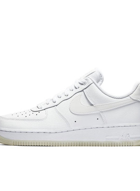 Nike Air Force 1 Low AF1 3M 白色 反光女款低帮板鞋 AO2132-101