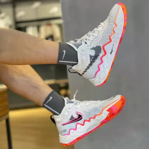 Nike Air Zoom GT Run耐克男白彩虹低帮运动实战蓝球鞋DA7920-106